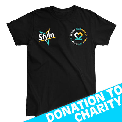 STYLN® X Curing Kids Cancer Charity T-shirt