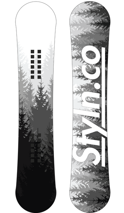 STYLN® Mist Trees Snowboard